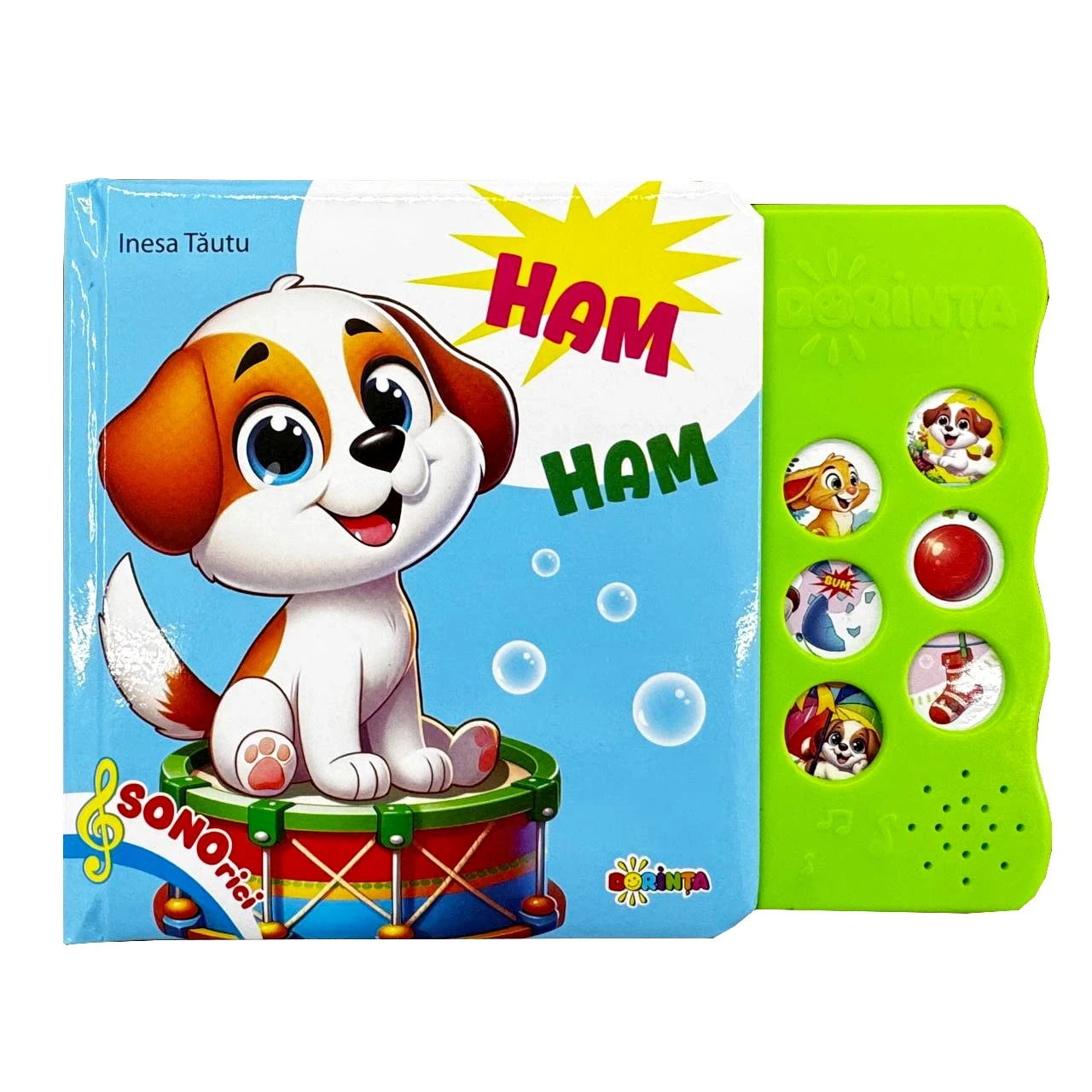 Sonorici - Carte cu sunete / carte sonoră. Ham Ham