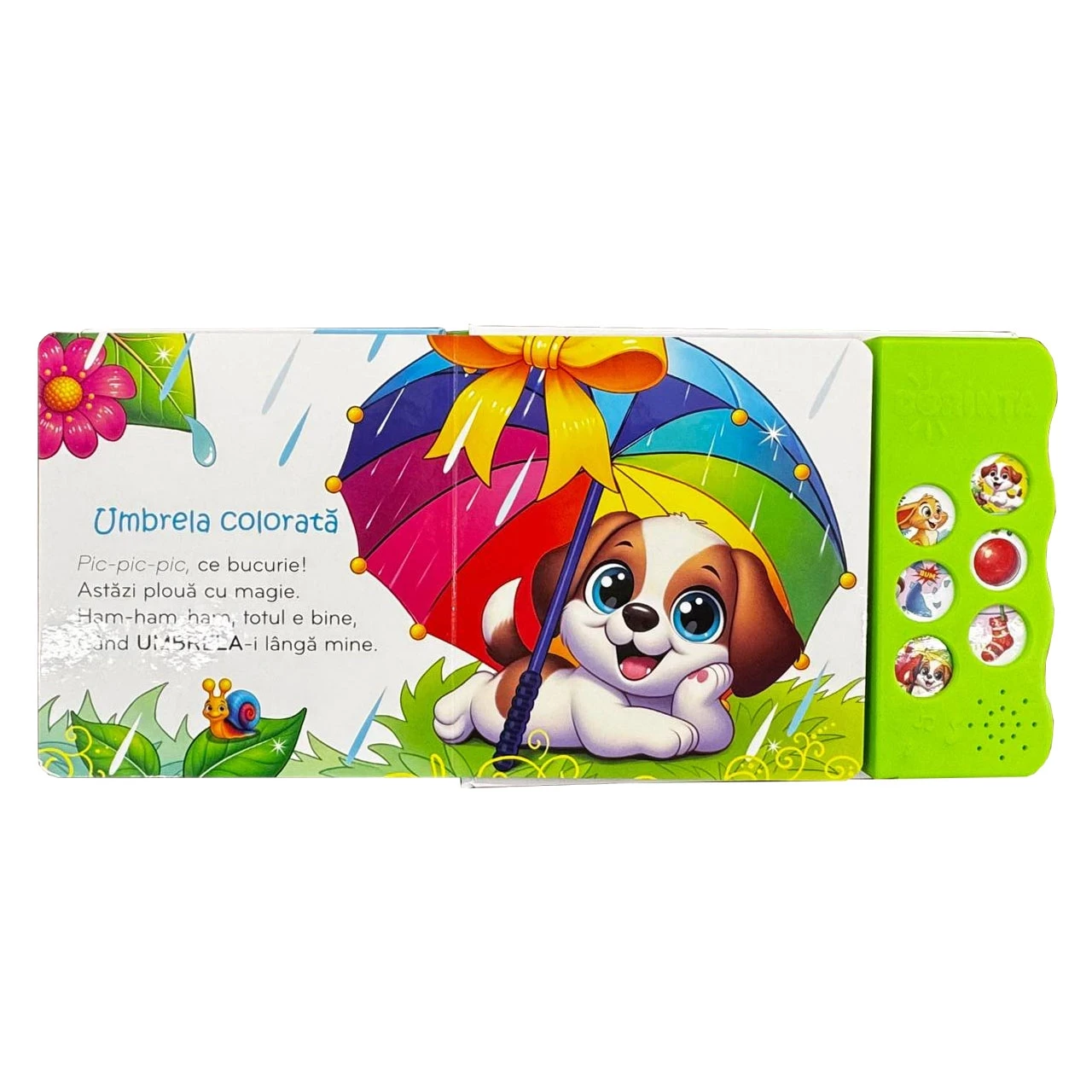 Sonorici - Carte cu sunete / carte sonoră. Ham Ham