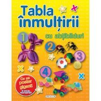 Tabla inmultirii cu abtibilduri