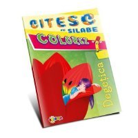 Citesc pe silabe. Colorez. Degețica