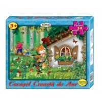 Puzzle Cocoșel Creastă de Aur 30ps.