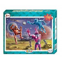 Puzzle - Roboți spațiali 240ps.