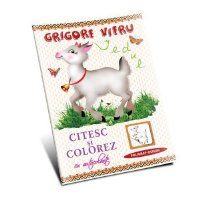 Citesc si colorez cu autocolante - Iedul