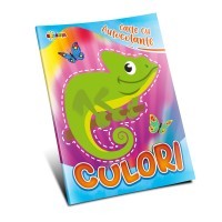 Carte cu autocolante - Culori