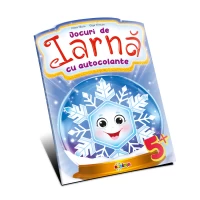 Jocuri de Iarnă. Cu autocolante : 5+