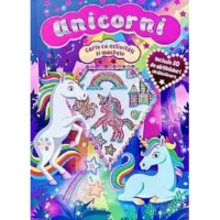 Unicorni - Carte cu activitati si machete