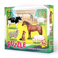 Puzzle - Animale domestice 30ps