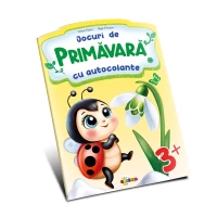 Jocuri de Primăvară cu autocolante: 3+